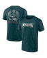 Men's Midnight Green Philadelphia Eagles Big and Tall Two-Sided T-shirt