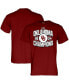 Фото #1 товара Men's and Women's Crimson Oklahoma Sooners 2024 Big 12 Baseball Regular Season Champions T-Shirt