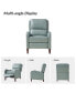 Фото #32 товара Leather Pushback Recliner chair with Adjustable Backrest for Livingroom