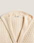 Фото #4 товара Cotton waffle-texture bathrobe