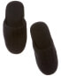 Portolano Cable Slippers Men's Black S