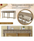 Фото #3 товара Rustic Console Table with Drawers and Shelf