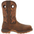 Фото #1 товара Durango Maverick Xp 11 Inch Waterproof Composite Toe Work Mens Brown Work Safet