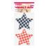 Фото #2 товара Самоклеящиеся накладки для сосков LOVETOY Pack Nipple Covers Star Красные и черные