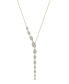 ფოტო #1 პროდუქტის Diamond Asymmetric Lariat Necklace (1 ct. t.w.) in 14k Gold or 14k White Gold, 15" + 2" extender, Created for Macy's
