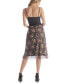 ფოტო #2 პროდუქტის Women's Colorful Sheer Overlay Elastic Waist Skirt