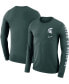 ფოტო #4 პროდუქტის Men's Green Michigan State Spartans Local Mantra Performance Long Sleeve T-Shirt