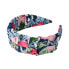 HEADBAND floral fabric with blue background 1 u