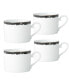 Фото #1 товара Rill 4 Piece Cup Set, Service for 4