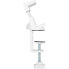 Фото #5 товара InLine Table clamp for socket strip - white