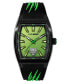 ფოტო #1 პროდუქტის Men's Watch 3 Hand Quartz Plein Sport Gaze Black Silicone Strap Watch 40mm