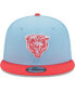 Men's Light Blue, Red Chicago Bears Two-Tone Color Pack 9FIFTY Snapback Hat