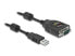 Delock 64154 - Black - 2 m - USB Type-A - RS-232 - Male - Male