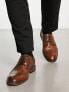 Фото #1 товара schuh Raffe brogues in brown leather