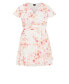 Фото #3 товара Plus Size Romantic Print Ruffle Mini Dress
