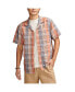ფოტო #1 პროდუქტის Men's Plaid Linen Camp Shirt