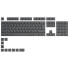 Фото #1 товара Glorious GPBT Keycaps - 115 PBT Tastenkappen, ISO, UK-Layout, Black Ash