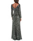 Rene Ruiz Sequined Gown Women's 8 - фото #2