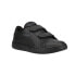 Фото #2 товара Puma Smash V2 Leather Slip On Toddler Boys Black Sneakers Casual Shoes 3651730