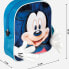 Синий детский рюкзак для школы Mickey Mouse 25 x 31 x 1 см - фото #4