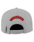 ფოტო #4 პროდუქტის Men's Gray Tuskegee Golden Tigers Evergreen Mascot Snapback Hat