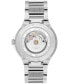 ფოტო #3 პროდუქტის Women's Swiss Automatic SE Diamond Accent Stainless Steel Bracelet Watch 33mm