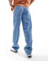 DTT rigid baggy fit jeans in light blue