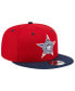 Фото #3 товара Men's Red Charlotte FC Americana 9FIFTY Snapback Hat