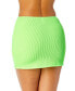 ფოტო #2 პროდუქტის Juniors' Ribbed Pull-On Swim Skirt, Created for Macy's
