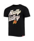 Фото #3 товара Unisex Black Phoenix Suns Rally The Valley Tri-Blend Comfy T-shirt