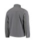 Men's Graphite Cleveland Browns Circle Zephyr Softshell Full-Zip Jacket