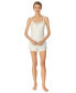 Фото #1 товара Пижама Ralph Lauren Flower-Lace Trim Cami & Shorts