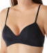 Фото #1 товара Calvin Klein 267538 Women's Wireless Lightly Lined Demi Bra Black Size 36D