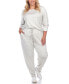 Фото #1 товара Plus Size Lounge Set, 2-Piece