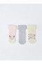 Фото #5 товара LCW baby Desenli Kız Bebek Havlu Soket Çorap 3'lü