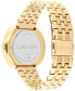 ფოტო #3 პროდუქტის Women's Multifunction Gold-Tone Stainless Steel Bracelet Watch 38mm