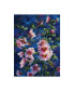 Фото #1 товара Jeff Tift 'Hollyhocks And Hummingbirds' Canvas Art - 14" x 19"