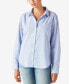 Фото #1 товара Cotton The Boyfriend Button-Down Shirt