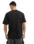 Calvin Klein nano logo interlock t-shirt in black