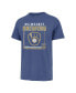 Фото #3 товара Men's Royal Milwaukee Brewers Borderline Franklin T-shirt