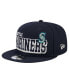 Фото #1 товара Men's Navy Seattle Mariners Game Day Bold 9FIFTY Snapback Hat