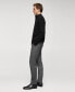 ფოტო #5 პროდუქტის Men's Slim-Fit Cotton Check Trousers