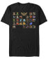 Фото #1 товара Men's Legend of Zelda Ocarina of Time Periodic Short Sleeve T- shirt