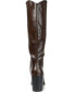 ფოტო #3 პროდუქტის Women's Daria Cowboy Knee High Boots