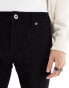 Only & Sons loom slim fit jeans in black