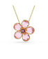 Фото #1 товара Swarovski crystal Flower Florere Necklace