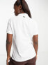 Lacoste x Stranger Things logo polo shirt in white