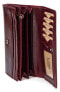 Ladies burgundy leather wallet Red Wine W-2025 / T