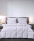 Premium Hypoallergenic White Down Lyocell Cotton Blend Comforter, Full/Queen