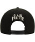 Фото #5 товара Men's Black Black Panther Classic Logo 9FIFTY Adjustable Snapback Hat